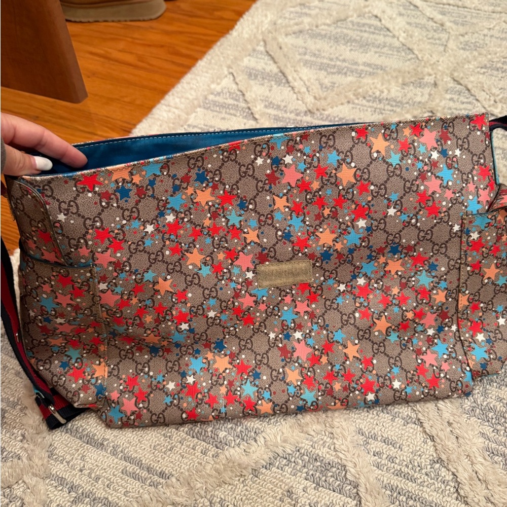 Gucci Print Diaper Bag - Picture 4 of 6